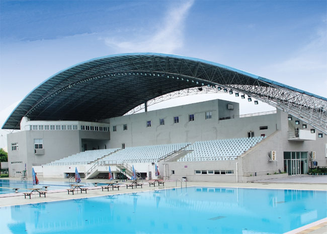 新余游泳馆网架